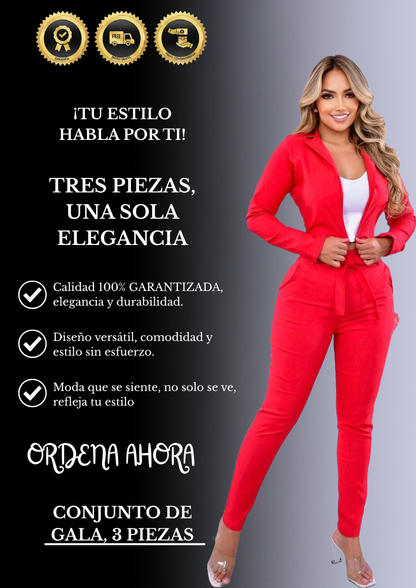 Conjunto de Gala 3 Piezas