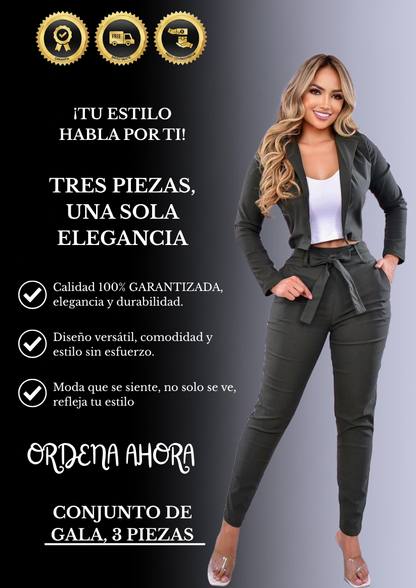 Conjunto de Gala 3 Piezas