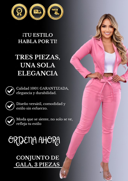 Conjunto de Gala 3 Piezas