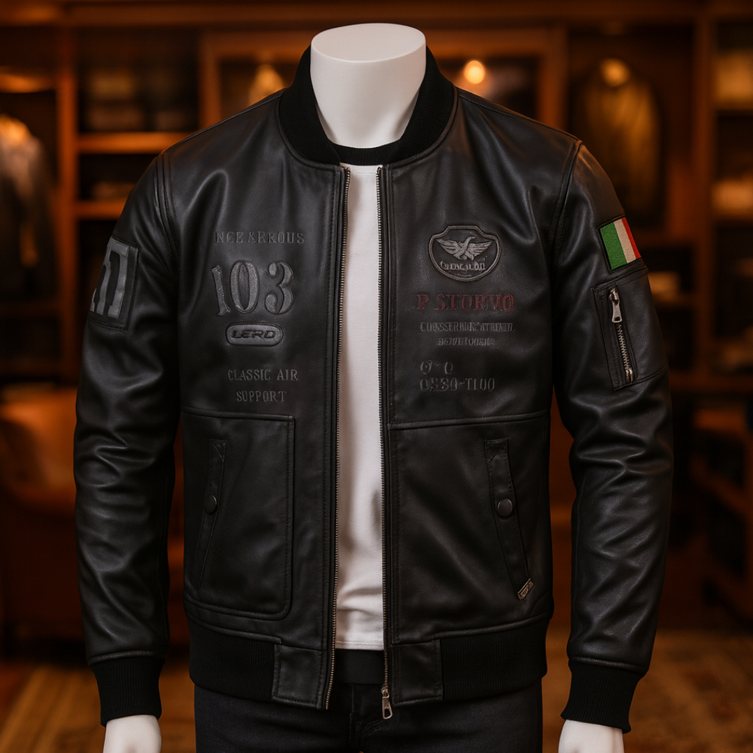 Chaqueta Berlin - En Cuero Italiano Premium 🇮🇹