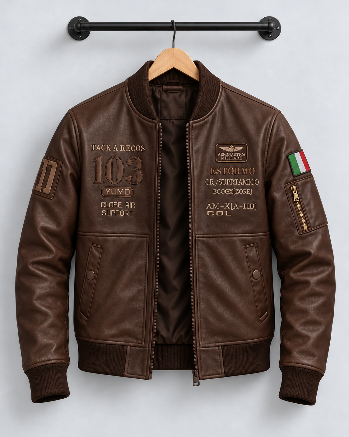 Chaqueta Berlin - En Cuero Italiano Premium 🇮🇹