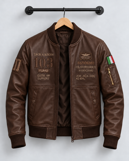 Chaqueta Berlin - En Cuero Italiano Premium 🇮🇹