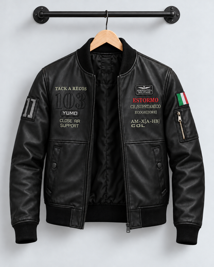 Chaqueta Berlin - En Cuero Italiano Premium 🇮🇹