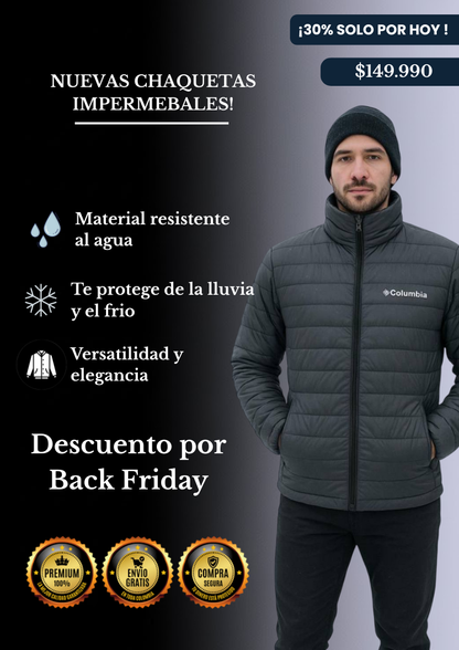 Chaqueta Columbia Impermeable ❄️