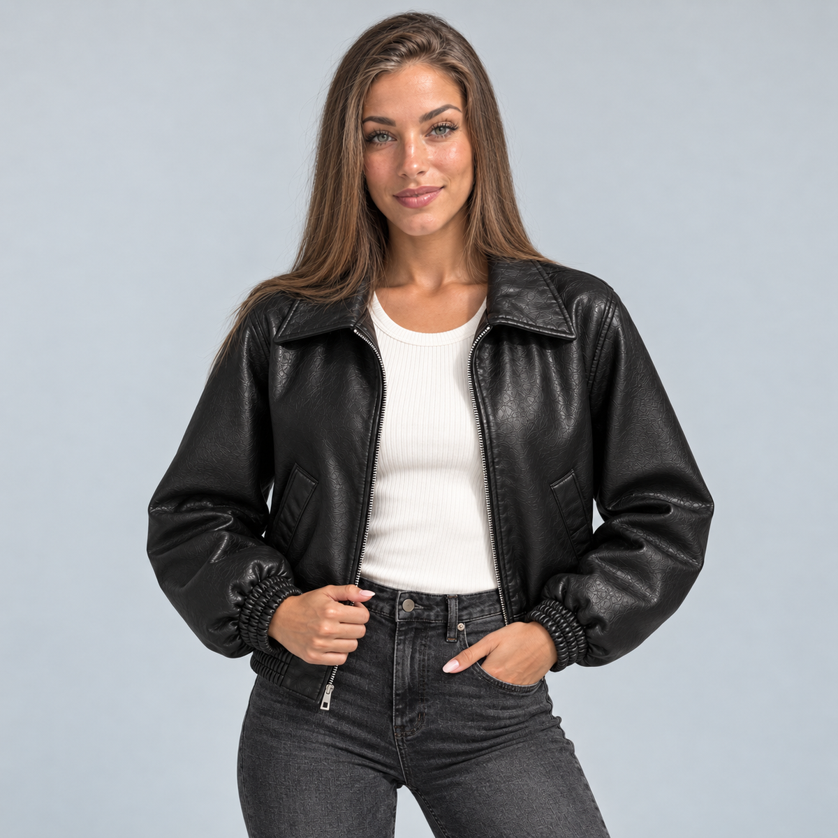 Chaqueta en Cuero - Linea Levis
