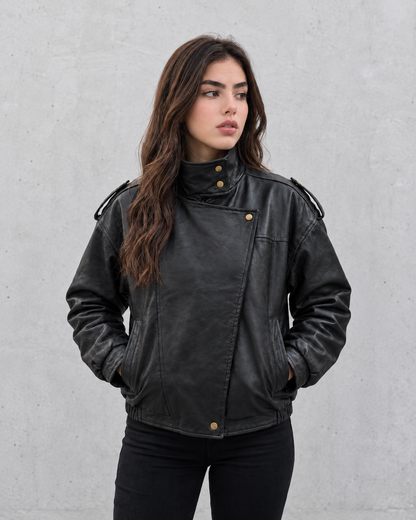Chaqueta en Cuero - Linea Zara, Two Styles