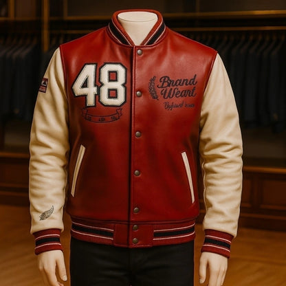 Chaqueta Beisbolera en Cuero California