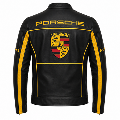 Chaqueta Porshe Apex - En Cuero Premium™