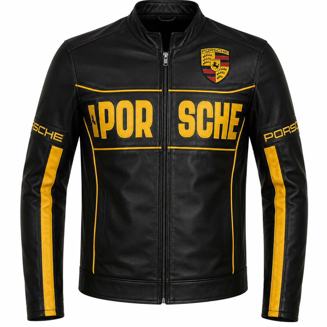 Chaqueta Porshe Apex - En Cuero Premium™