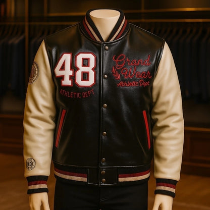 Chaqueta Beisbolera en Cuero California